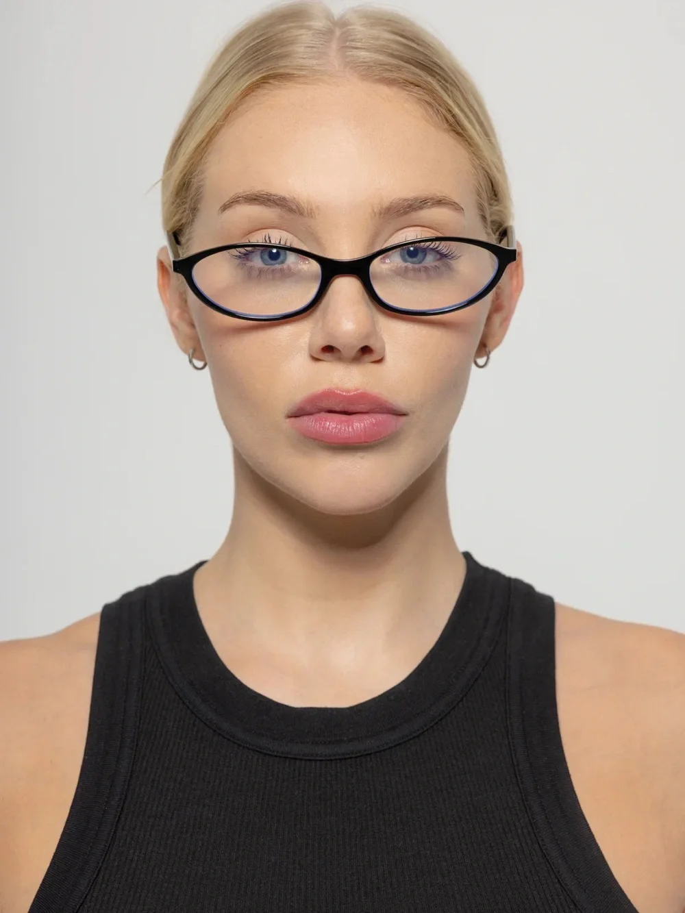 OTRA ‘Hazel’ Blue Light Glasses in Black